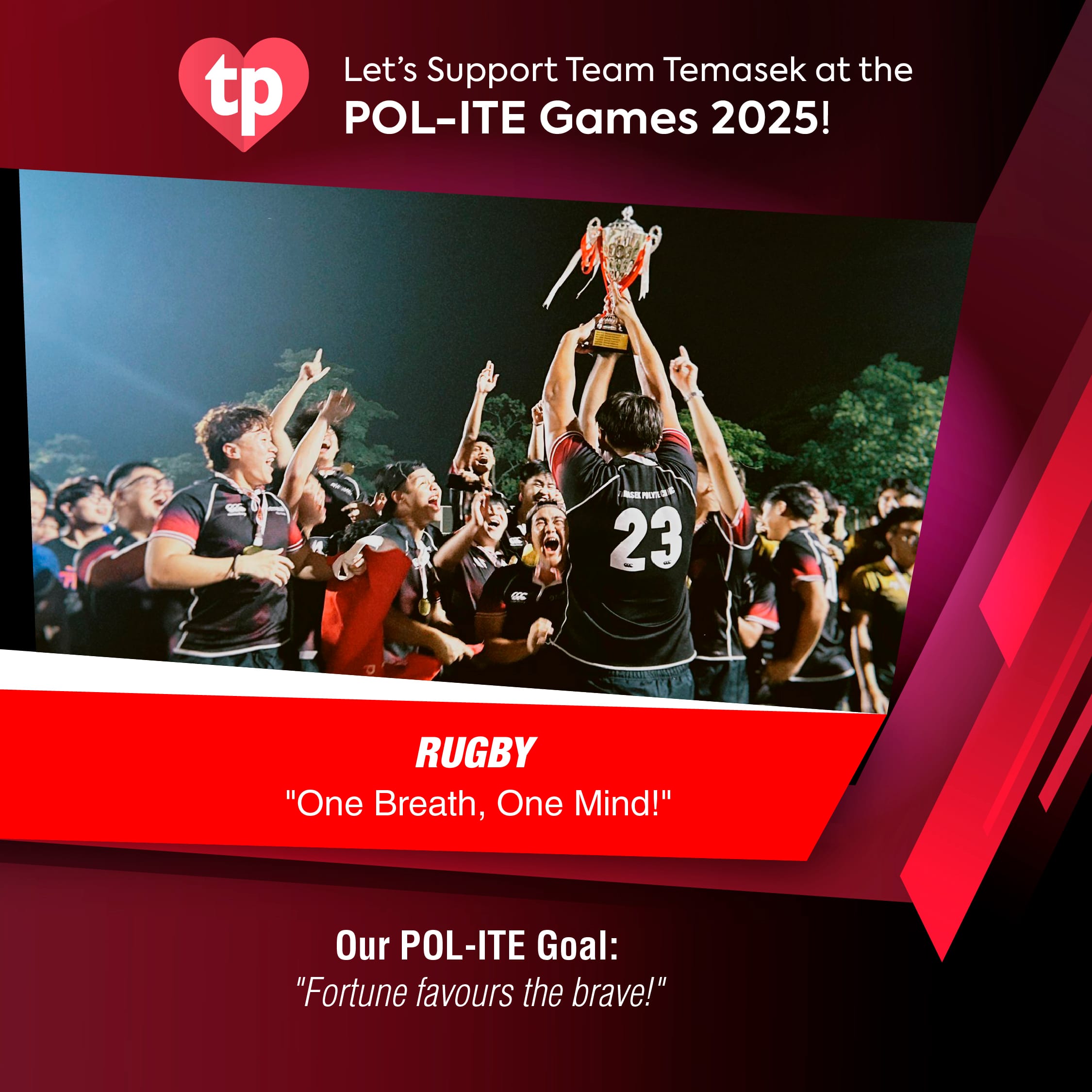 Image of TP Rugby team for POL-ITE Games